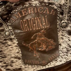 Raviani Western Brown Duffel Bag